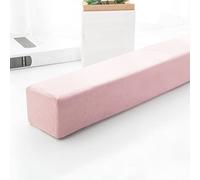 XIEMINLE Coussin de traversin de canapé, coussin pour tête de lit, lit simple à lit simple/double/très grand lit, coussin amovible pour hôtel, 120 x 5 x 8 cm, rose