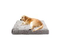 XIEMINLE Coussin orthopédique avec housse amovible pour animal domestique - Doux et confortable - Avec fond antidérapant - Pour chiens de petite, moyenne et grande taille (50 x 40 x 5 cm, marron)