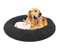 XIEMINLE Coussin rond pour chien - Coussin orthopédique - Lit pour chien - Lit pour chat et chat - Panier pour chat et chien - Lavable - Taille et couleur au choix (diamètre 110 cm)
