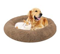XIEMINLE Coussin rond pour chien - Coussin orthopédique - Lit pour chien - Lit pour chat et chat - Panier pour chat et chien - Lavable - Taille et couleur au choix (diamètre 120 cm)