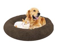 XIEMINLE Coussin rond pour chien - Coussin orthopédique - Lit pour chien - Lit pour chat et chat - Panier pour chat et chien - Lavable - Taille et couleur au choix (diamètre 110 cm)
