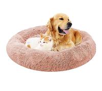 XIEMINLE Coussin rond pour chien - Coussin orthopédique - Lit pour chien - Lit pour chat et chat - Panier pour chat et chien - Lavable - Taille et couleur au choix (diamètre 100 cm)
