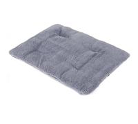 XIEMINLE Couverture auto-chauffante pour chat - Tapis moelleux pour chat et chaton - Tapis moelleux avec fond antidérapant - 70 x 45 x 5 cm - Gris