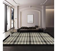 XIEMINLE Grand tapis doux à poils courts et lavables, résistants aux taches, antidérapant, pour salle à manger, chambre à coucher, maison et bureau (80 x 200 cm, Style 4)