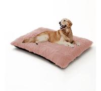 XIEMINLE Lit calmant pour chien et chien - Matelas moelleux anti-anxiété pour animal domestique - Lavable - Coussin en peluche douce pour chiot et chat - Avec fond antidérapant (140 x 110 x 12 cm