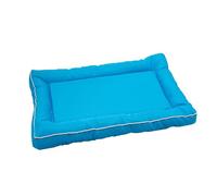 XIEMINLE Lit orthopédique imperméable pour chien, canapé-lit pour chien, coussin calmant, tapis pour animal de compagnie confortable pour chiot et chaton avec fond antidérapant (50 x 35 x 3 cm, bleu)