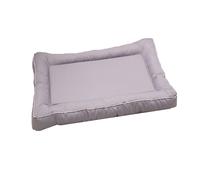 XIEMINLE Lit orthopédique imperméable pour chien, canapé-lit pour chien, coussin calmant, tapis pour animal de compagnie confortable pour chiot et chaton avec fond antidérapant (50 x 35 x 3 cm, gris)