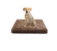 XIEMINLE Lit orthopédique pour chien - Matelas de soutien en peluche pour animal domestique - Tapis apaisant pour chiots avec housse amovible - Pour chiens de petite, moyenne et grande taille (120 x