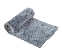 XIEMINLE Lot de 2 couvertures de lit pour chien et chat de petite et moyenne taille (gris, 2 pièces, 76 x 52 cm)