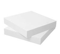 XIEMINLE Mousse blanche haute densité épaisse, éponge en mousse ferme pour rembourrage, parfaite pour tapis de sol, banc de jardin, canapé, rebord de fenêtre, rembourrage de rechange pour coussins