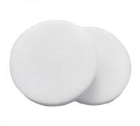 XIEMINLE Mousse d'ameublement blanche haute densité - Rembourrage de chaise rond en mousse ferme - Pour animaux de compagnie, lits, fauteuils, sièges de fenêtre (épaisseur 12 cm, 40 x 40 cm)