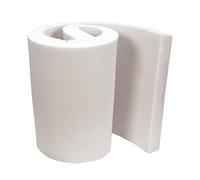 XIEMINLE Mousse de Rembourrage Blanche, Mesures Personnalisables, Coussin en Mousse, éponge Haute Densité pour Matelas, Coussin de Chaise, Canapé, Mousse Haute Densité (150x40cm,Épaisseur: 10cm)