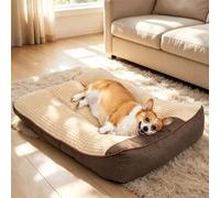 XIEMINLE Panier Chien Grande Taille Orthopedique Lit Chien Lavable
