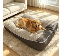 XIEMINLE Panier Chien Grande Taille Orthopedique Lit Chien Lavable