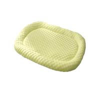 XIEMINLE Tapis rafraîchissant pour chien et chat - Matelas confortable avec fond antidérapant - Couverture apaisante pour chiots et animaux de compagnie - En été chaud (40 x 30 x 4 cm, jaune)