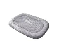 XIEMINLE Tapis rafraîchissant pour chien et chat - Matelas confortable avec fond antidérapant - Couverture apaisante pour chiots et animaux de compagnie - En été chaud (75 x 55 x 4 cm, gris)