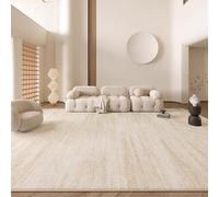 XIEMINLE Tapis ultra doux à poils longs qui ne perd pas ses poils avec envers antidérapant et lavable, pour salon, chambre à coucher, salle à manger, cuisine (140 x 200 cm, style 1)