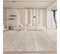 XIEMINLE Tapis ultra doux à poils longs qui ne perd pas ses poils avec envers antidérapant et lavable, pour salon, chambre à coucher, salle à manger, cuisine (80 x 160 cm, style 5)