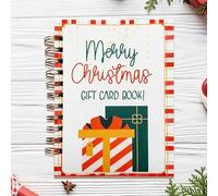 Xifyjus Livret De Survie De Noël à Spirales, Carnet Souvenir De Noël à Spirales (Pages 5x7), Porte-Cartes De Noël à Faire Soi-Même pour étudiants, Colis De La Part des Parents