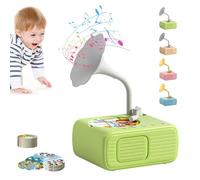 Xifyjus Phonographe Tretregard/Sweako pour Enfants avec 99 Cartes, Lecteur D'histoires pour L'éducation Précoce (Mise à Niveau 2025), Lecteur Musical Sensoriel pour Tout-Petits