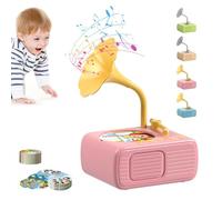 Xifyjus Phonographe Tretregard/Sweako pour Enfants avec 99 Cartes, Lecteur D'histoires pour L'éducation Précoce (Mise à Niveau 2025), Lecteur Musical Sensoriel pour Tout-Petits