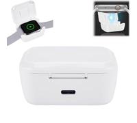 Xifyjus Portable Watch Wireless Charging Bank, Mini Fast Charge Iwatch Keychain, Magnetic Wireless Travel Power for Apple Watch 9/8/7/6/Se/5/4/3/2 (1pc)