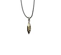 XIGAWAY Collier Pendentif Pierre Homme Femme Météorite Géométrique Lune Unisexe Alliage Choker, 1, Métal, Pas de gemme