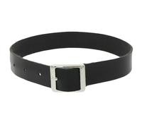 XIGAWAY Collier punk - Pendentif géométrique carré avec collier ras du cou et chaîne en cuir, réglable de 41 à 50 cm, noir rouge multicolore, bijou rock unisexe, 1, Cuir, Pas de pierre précieuse
