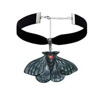 XIGAWAY Collier ras du cou vintage noir en velours avec pendentif en forme de cœur pour femme, bijou gothique élégant, 1, Métal, Pas de gemme