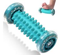 XIGIUINI Rouleau de massage des pieds, rouleau pour soulager la fasciite plantaire, rouleau de massage musculaire des tissus profonds pour les douleurs de la voûte plantaire, les douleurs au talon,