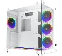 XIGMATEK Aquarius Plus Arctic ARGB (Blanc) - Boitier sans alimentation - Moyen tour - Format ATX