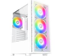 Xigmatek Nom : Boitier Moyen Tour ATX Phantom RGB avec panneaux vitrés (Blanc)