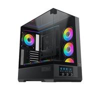 Xigmatek Boitier Moyen Tour ATX Vision RGB avec panneaux vitrés (Noir)