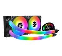 Xigmatek Watercooling CPU Neon Aqua 240 – AIO 2x120 mm – Noir