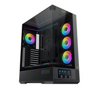 Xigmatek Boîtier Moyen Tour ATX Vision Pro RGB avec panneaux vitrés (Noir)