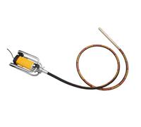 Xigner Agitateur électrique pour béton 2000 W - Agitateur intérieur - Vibromasseur professionnel pour béton industriel à insérer dans le béton humide - Baie de 4 m de long - Fonctionnement continu