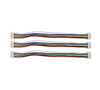Xihe Connecteur de Fil 10 / 5pcs Mini Micro JST 1.25mm 6 Broches Double extrémité/Femelle et Femelle connecteurs avec câbles filaires 10mm 15mm 20mm 30mm (Color : 10 CM, Package : 5 Pcs)