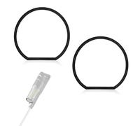 XIHIRCD 2 Pièces Bague en Caoutchouc de Rechange pour Aspirateur, Joint de Rechange Joint d'Étanchéité pour Bac à Poussière pour Aspirateur Vertical Ryobi 18v