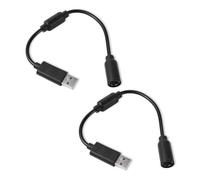XIHIRCD 2pcs Câble USB Détachable, Remplacement du Cordon USB Détachable pour Logitech G920 G923 G27 G29 Driving Force et Thrustmaster Ferrari 458 Spider Cordon Roue de Course