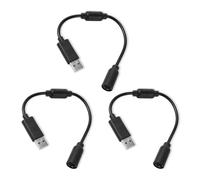 XIHIRCD 3pcs Câble USB Détachable, Remplacement du Cordon USB Détachable pour Logitech G920 G923 G27 G29 Driving Force et Thrustmaster Ferrari 458 Spider Cordon Roue de Course
