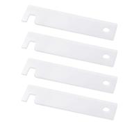 XIHIRCD 4 Coulisseaux Palier de Sèche-Linge pour WE03X37319 | Kit Réparation Sèche-Linge Chargement Frontal Facile Installer Compatible avec GE GFD45ESPM1DG / GFD45ESSK0WW / GFD45ESSM0WW