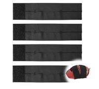 XIHIRCD 4pcs Bande d'Enveloppement de Gants, Élastique Enveloppe de Gants de Softball Facile à Mettre et à Enlever Cadeaux d'Athlète Sangle de Gant de Baseball, Maintient Rapidement la Poche Formée
