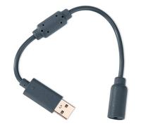XIHIRCD Câble USB Détachable, Remplacement du Cordon USB Détachable pour Logitech G920 G923 G27 G29 Driving Force Thrustmaster Ferrari 458 Spider Racing Wheel Cord (Gris)