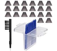 XIHIRCD Kit d'Accessoires Amplificateurs Auditifs pour Resound & Jabra | Kit d'Accessoires Appareils Auditifs Comprend 20 Embouts Silicone 1 Kit Nettoyage et 1 Brosse Compatible avec Resound & Jabra