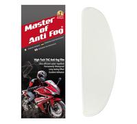 XII WY Film anti-buée universel pour casque de moto, insert de lentille de visière transparent résistant à la buée 9.5cm X 24.5cm