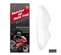 XII WY Film anti-buée universel pour casque de moto, insert de lentille de visière transparent résistant à la buée 33x11cm