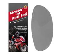 XII WY Film Anti-buée Universel pour Casque de Moto, UV400 polarisé Couleur Grise Insert de lentille de visière résistant à la buée,9.5cm X 24 cm
