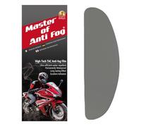 XII WY Film Anti-buée Universel pour Casque de Moto, UV400 polarisé Couleur Grise Insert de lentille de visière résistant à la buée,9.5cm X 24.5cm