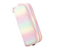 Xiiszse Trousse Oxford Personnalisable Style Coréen Motifs Éclatants | 3 Compartiments, Fermeture Zip, Style Coréen Tendance, Idéal Cours Quotidien Sortie, Jeune Mixte, Cadeau Unique Original