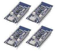 XIITIA Lot de 4 microcontrôleurs ESP32 C3 ESP32-C3 ESP32 USB C avec vitesse d'horloge jusqu'à 160 MHz, flash 4 Mo, ROM 384 Ko compatible WiFi, Bluetooth, BLE Compatible avec Arduino IDE (broches